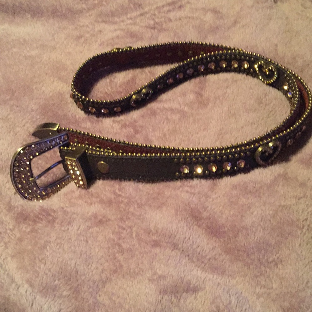 Belt heart bling